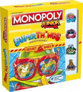 Winning Moves Gra planszowa Monopoly Junior Super Things 1