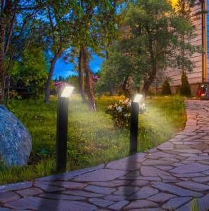 Master LED Clark LED H80 lampa stojąca ogrodowa słupek grafitowa 2