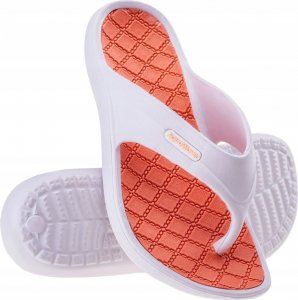 AquaWave JAPONKI ALEMA WMNS WHITE/FRESH SALMON 40 5