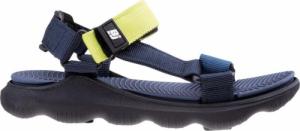 Bejo SANDAŁY I KLAPKI MILERI JR DARK SAPPHIRE/REFLECTING POND/LIME GREEN 31 2