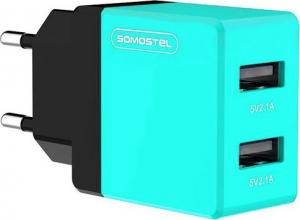Ładowarka Somostel SMS-A53 2x USB-A 2.1 A (29997) 3