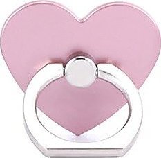 UCHWYT TELEFONU STOJAK SERCE RÓŻOWY UNIWERSALNY VEGA NA RĘKĘ RING HOLDER 2