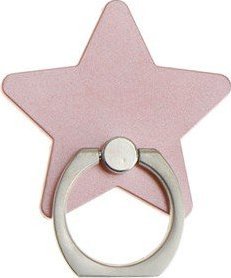 UCHWYT TELEFONU STOJAK GWIAZDA RÓZOWY UNIWERSALNY VEGA NA RĘKĘ RING HOLDER 2