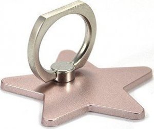 UCHWYT TELEFONU STOJAK GWIAZDA RÓZOWY UNIWERSALNY VEGA NA RĘKĘ RING HOLDER 3