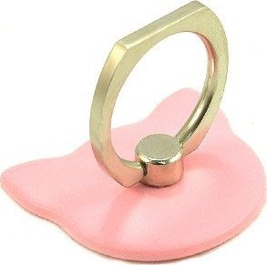 UCHWYT TELEFONU STOJAK KOT RÓŻOWY UNIWERSALNY VEGA NA RĘKĘ RING HOLDER 2