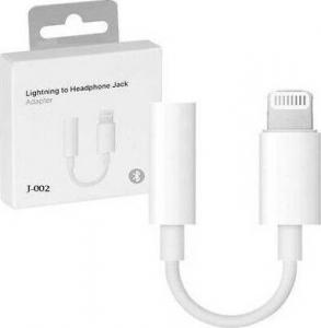 Adapter USB Lightning - Jack 3.5mm Biały  (25761) 2