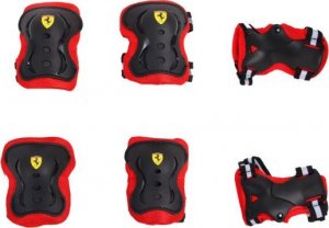 Ferrari Zestaw ochraniaczy Trackshock r. M czarny 1