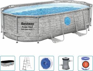 Bestway Bestway Basen Power Steel z zestawem akcesoriów, 427x250x100 cm 2