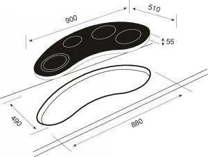 Płyta grzewcza Teka VR 90 4G AI AL TR CI NTB 2