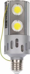 Świetlówka kompaktowa SPINLED Lampa LED E40 68W SPINLED 9800lm 5000K soczewki sferyczne stosowane w oświetleniu placów LPL01/S 1