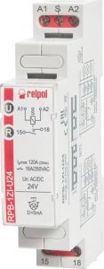 Relpol Przekaźnik bistabilny 120A (20ms) 1Z 24 V AC/DC RPB-1ZI-U24 864387 1