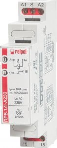 Relpol Przekaźnik bistabilny 120 A (20 ms) 1P 16A 230VAC RPB-1ZI-A230 864388 1