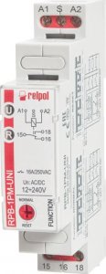 Relpol Przekaźnik bistabilny z pamięcią 1P 16A 12...240V AC/DC RPB-1PM-UNI 864391 1