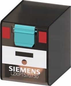 Siemens Przekaźnik wtykowy PT 4CO 230V AC 6A 22,5mm do podstaw LZS LZX:PT570730 1