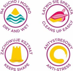 Epee Ultra Piasek Żółty Puszka 900g + akcesoria Morskie życie (GXP-814516) 2