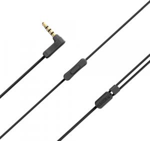 Słuchawki Remax Remax dokanałowe słuchawki z mikrofonem i pilotem czarny (RM-502 black) 2