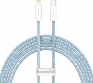 Kabel USB Baseus USB-C - Lightning 2 m Niebieski (6932172601942) 1