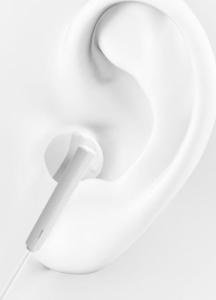 Słuchawki Dudao Dudao przewodowe słuchawki douszne USB Typ C z pilotem biały (X3S white) 3