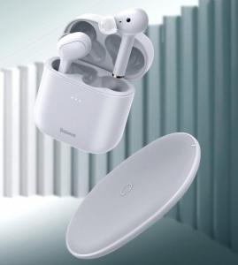 Słuchawki Baseus Baseus Encok W06 TWS dokanałowe bezprzewodowe słuchawki Bluetooth 5.0 IP55 czarny (NGW06-01) 14