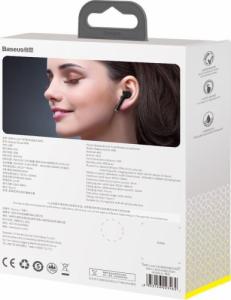 Słuchawki Baseus Baseus Encok W06 TWS dokanałowe bezprzewodowe słuchawki Bluetooth 5.0 IP55 czarny (NGW06-01) 20