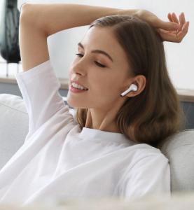 Słuchawki Baseus Baseus Encok W06 TWS dokanałowe bezprzewodowe słuchawki Bluetooth 5.0 IP55 czarny (NGW06-01) 10