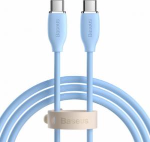 Kabel USB Baseus USB-C - USB-C 1.2 m Niebieski (6932172603984) 1