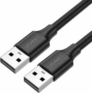 Kabel USB Ugreen USB-A - USB-A 2 m Czarny (6957303813117) 1