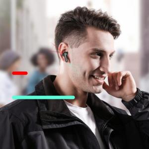 Słuchawki Joyroom Joyroom dokanałowe słuchawki bezprzewodowe TWS Bluetooth 5.0 gamingowe dla graczy czarny (JR-TP2 black) 7