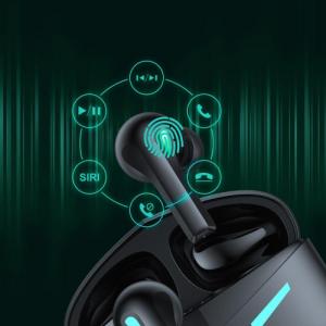 Słuchawki Joyroom Joyroom dokanałowe słuchawki bezprzewodowe TWS Bluetooth 5.0 gamingowe dla graczy czarny (JR-TP2 black) 10