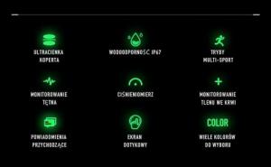 Smartwatch Gino Rossi SW010-9 Szary  (SW010-9) 13