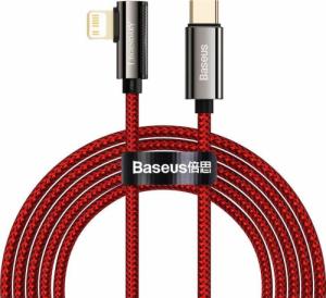 Kabel USB Baseus USB-C - Lightning 2 m Czerwony (6953156209282) 1