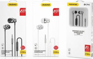 Słuchawki Dudao Dudao dokanałowe słuchawki zestaw słuchawkowy z pilotem i mikrofonem 3,5 mm mini jack biały (X10 Pro white) 2