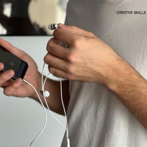 Słuchawki Dudao Dudao dokanałowe słuchawki zestaw słuchawkowy z pilotem i mikrofonem 3,5 mm mini jack biały (X10 Pro white) 4