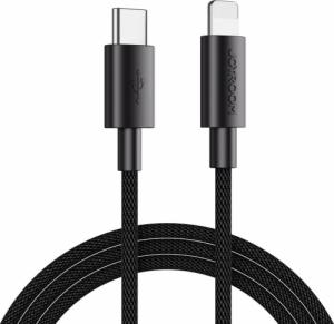 Kabel USB Joyroom USB-C - Lightning 1 m Czarny (6941237177667) 1