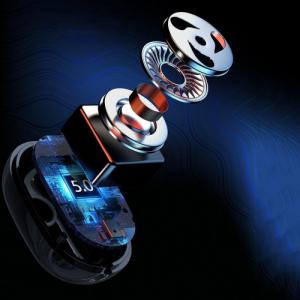 Słuchawki Proda Proda dokanałowe bezprzewodowe słuchawki Bluetooth 5.0 TWS biały (PD-BT500 white) 8