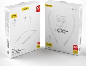 Słuchawki Dudao Dudao Magnetic Suction douszne bezprzewodowe słuchawki Bluetooth biały (U5B) 5