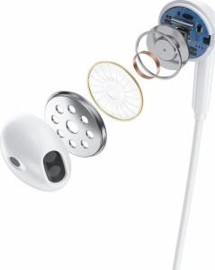 Słuchawki Dudao Dudao Magnetic Suction douszne bezprzewodowe słuchawki Bluetooth biały (U5B) 6