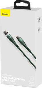 Kabel USB Baseus Baseus Zinc magnetyczny kabel USB Typ C - USB Typ C Power Delivery 100 W 1,5 m zielony (CATXC-Q06) 22