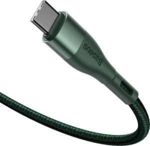 Kabel USB Baseus Baseus Zinc magnetyczny kabel USB Typ C - USB Typ C Power Delivery 100 W 1,5 m zielony (CATXC-Q06) 23