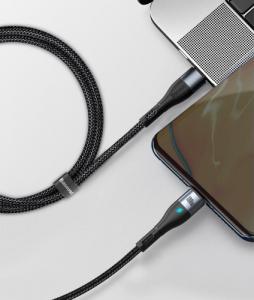 Kabel USB Baseus Baseus Zinc magnetyczny kabel USB Typ C - USB Typ C Power Delivery 100 W 1,5 m zielony (CATXC-Q06) 5