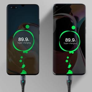 Kabel USB Baseus Baseus Zinc magnetyczny kabel USB Typ C - USB Typ C Power Delivery 100 W 1,5 m zielony (CATXC-Q06) 7