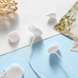 Słuchawki Joyroom Joyroom dokanałowe słuchawki 3,5 mm mini jack z pilotem i mikrofonem biały (JR-EL112) 12