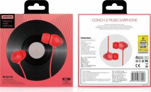 Słuchawki Joyroom Joyroom dokanałowe słuchawki 3,5 mm mini jack z pilotem i mikrofonem biały (JR-EL112) 5