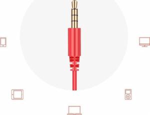 Słuchawki Joyroom Joyroom dokanałowe słuchawki 3,5 mm mini jack z pilotem i mikrofonem biały (JR-EL112) 9