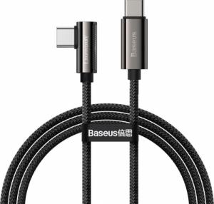 Kabel USB Baseus USB-C - USB-C 1 m Czarny (6953156207493) 1