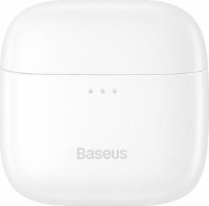 Słuchawki Baseus Baseus E8 bezprzewodowe słuchawki Bluetooth 5.0 TWS douszne wodoodporne IPX5 biały (NGE8-02) 15