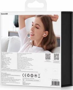 Słuchawki Baseus Baseus E8 bezprzewodowe słuchawki Bluetooth 5.0 TWS douszne wodoodporne IPX5 różowy (NGE8-04) 22