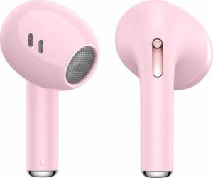 Słuchawki Baseus Baseus E8 bezprzewodowe słuchawki Bluetooth 5.0 TWS douszne wodoodporne IPX5 różowy (NGE8-04) 25