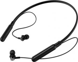 Słuchawki Proda Proda Kamen dokanałowe bezprzewodowe słuchawki Bluetooth z pałąkiem na szyję czarny (PD-BN200 black) 2