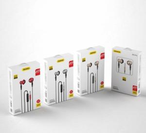 Słuchawki Dudao Dudao metalowe przewodowe słuchawki douszne 3,5 mm mini jack szary (X2C-Grey) 5